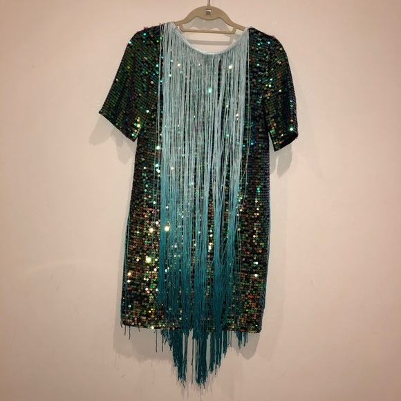 ASOS fringe sequin dress! - Picture 1 of 5